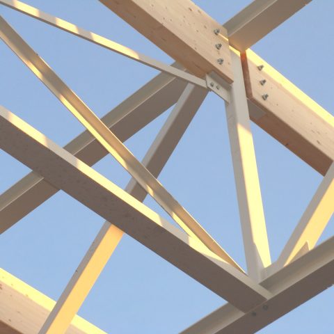 Structure mixte métal/bois – bâtiment tertiaitre (centre de formation) – KUHN